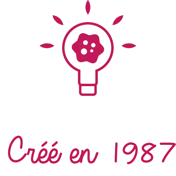illustration d'une ampoule pour indiquer la date de crÃƒÂ©ation de la cabane ÃƒÂ  biscuits en 1987