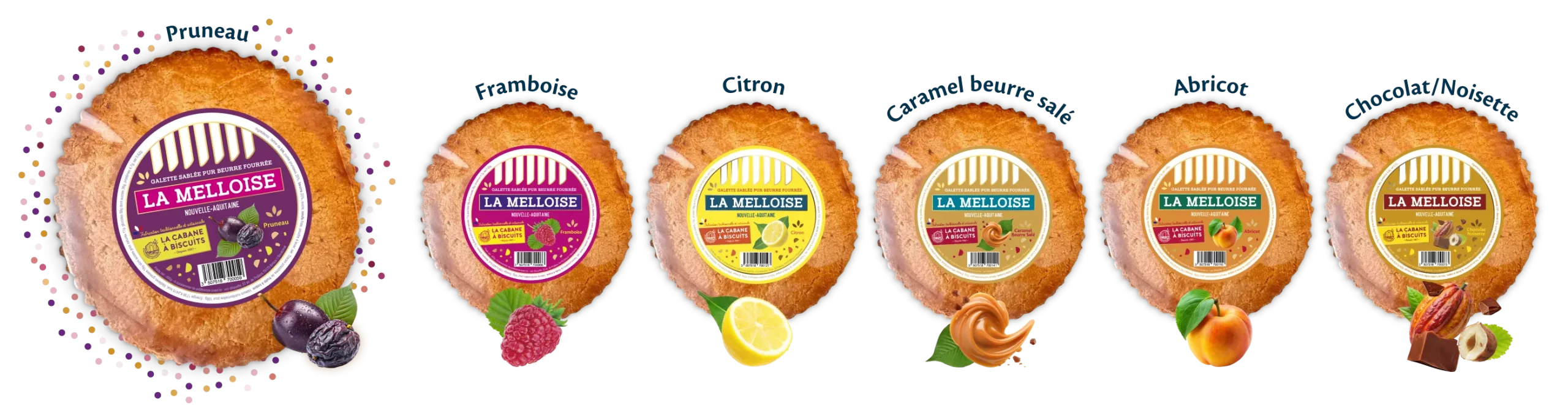 galette pur beurre, la Melloise